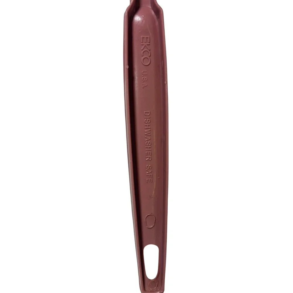 EKCO Vintage 1970s Mauve Pink Nylon Soup Ladle MCM Kitchen Retro Utensil